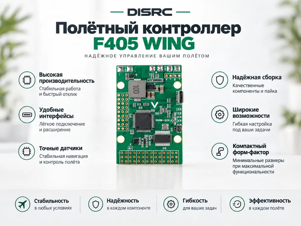 Полётный контроллер F405 WING